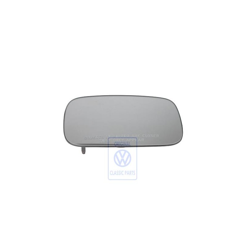 VW Original Miroir (Convexe) Avec Plaque-Support - 357857522C