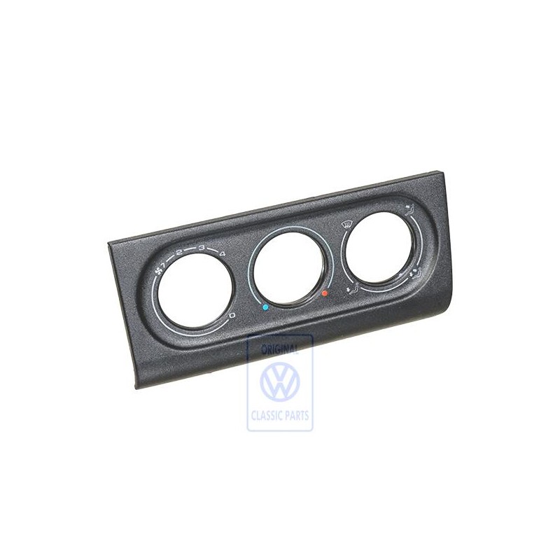 VW Original Ecran P. Regulation Chauffage Et Ventilation - 3A1819075 01C