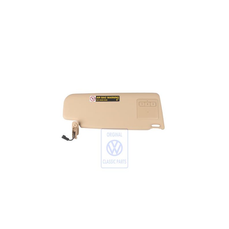 VW Original Pare-Soleil Avec Cache- Miroir Et Calculateur - 3B0857551AP3B4