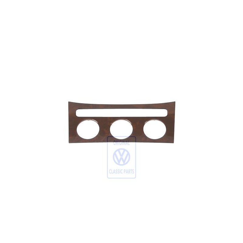 VW Original Ecran P. Regulation Chauffage Et Ventilation Noyer - 3C0863100C 46X