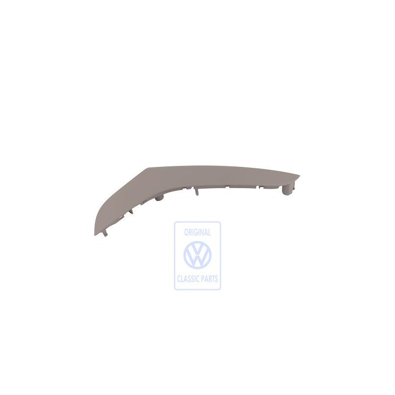 VW Original Partie Sup. Capuchon Poignee Latte Macchiato (Brun) - 3C4867372A 23T