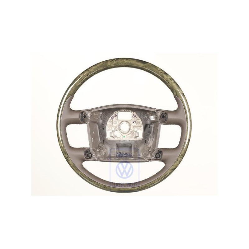 VW Original Volant De Directionbois/Cuir - 3D0419091ABAPM