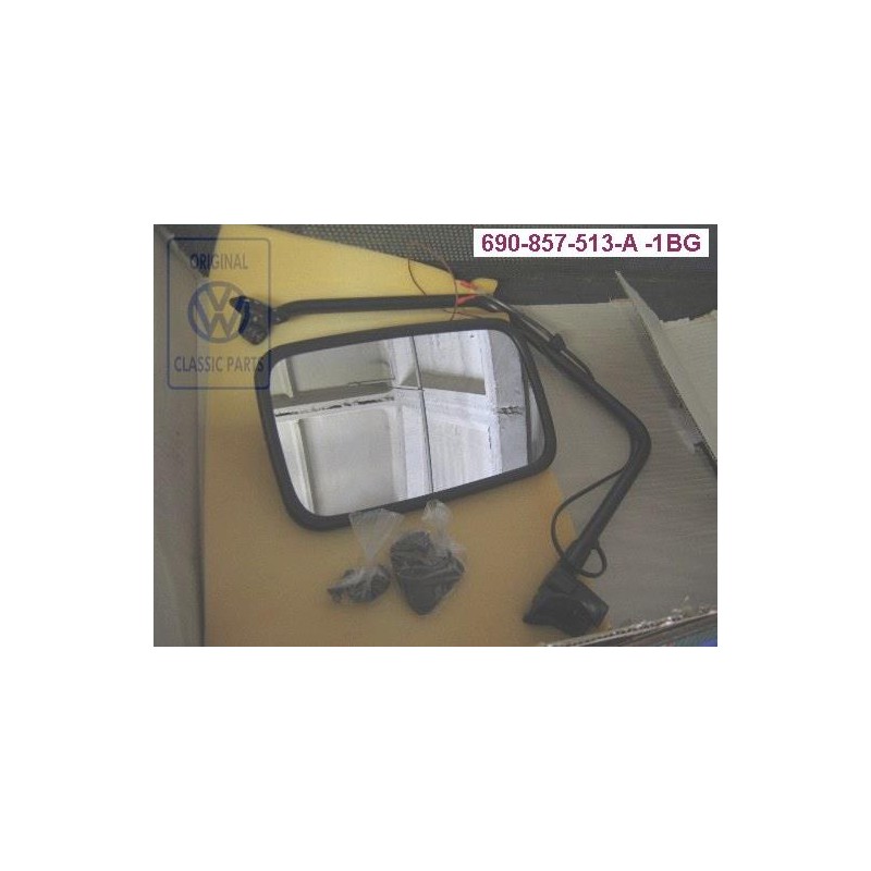 VW Original Retroviseur Exterieur Convexe Chauffant Compl. 