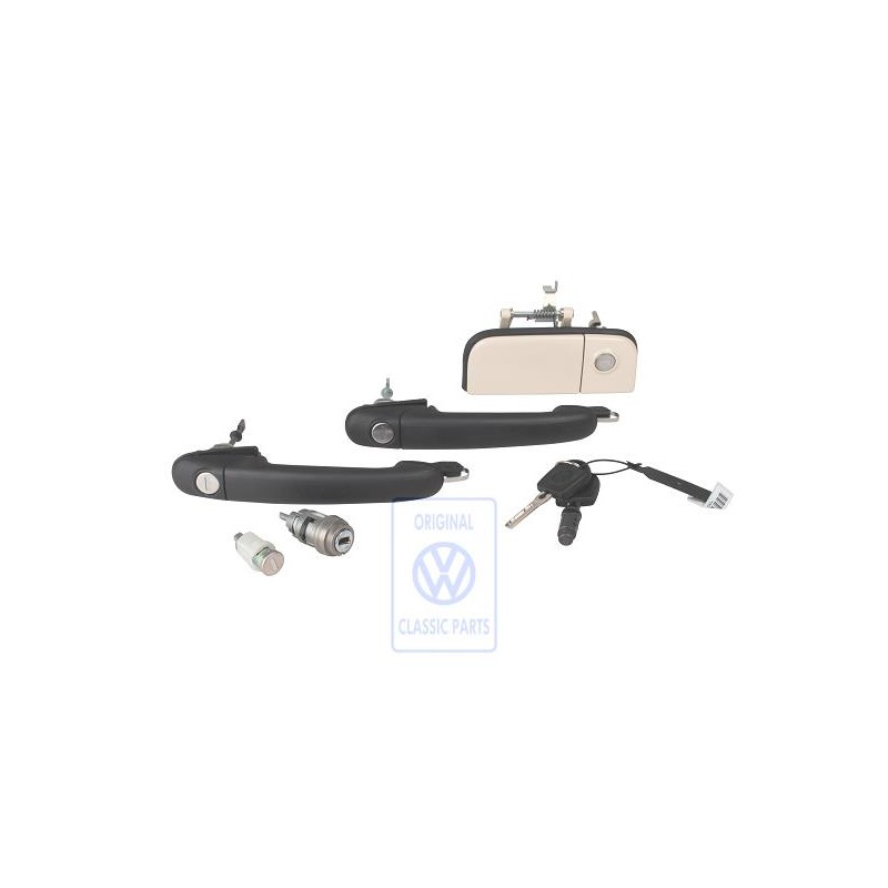 VW Original 1 Jeu De Barillets Pour Poignee, Trappe Arriere - 6K9800375FDGRU