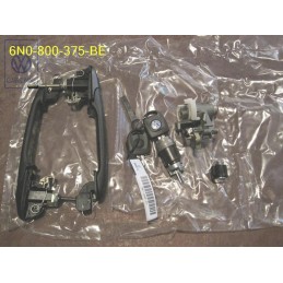 VW Original 4 Jeu De Barillets Pour Poignee, Trappe Arriere - 6N0800375BE
