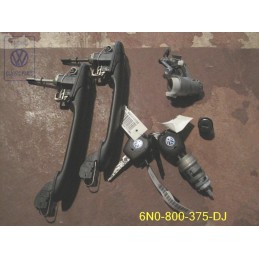 VW Original 5 Jeu De Barillets Pour Poignee, Trappe Arriere - 6N0800375DJ