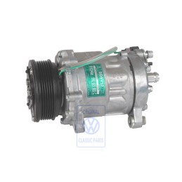 VW Original Compresseur De Climat. Avec Embrayage Electromagnetique - 6N0820803C