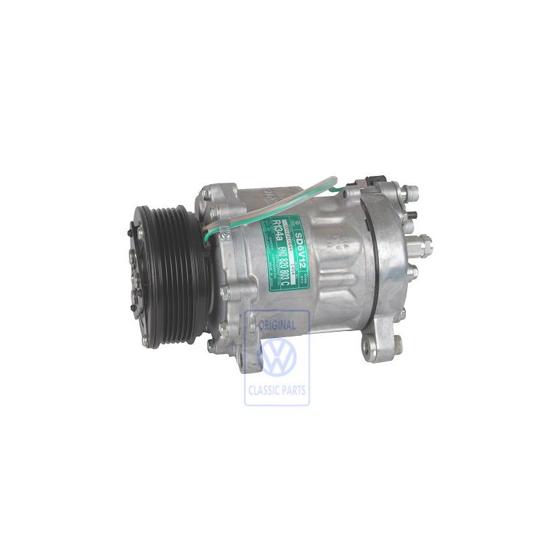VW Original Compresseur De Climat. Avec Embrayage Electromagnetique - 6N0820803C