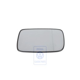 VW Original Miroir (Aspherique - Grand Angle) Avec Plaque-Support - 6N1857521A
