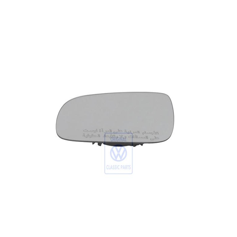 VW Original Miroir (Convexe) Avec Plaque-Support - 6N1857521K