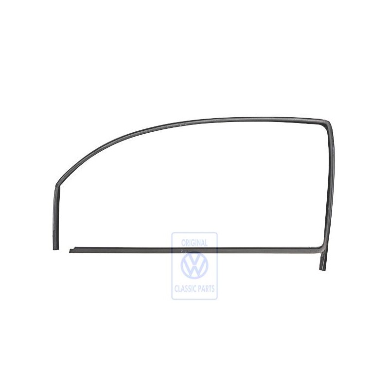 VW Original Guide-Glace Avec Etanchement Pertuis De Porte - 6N3837431 B41