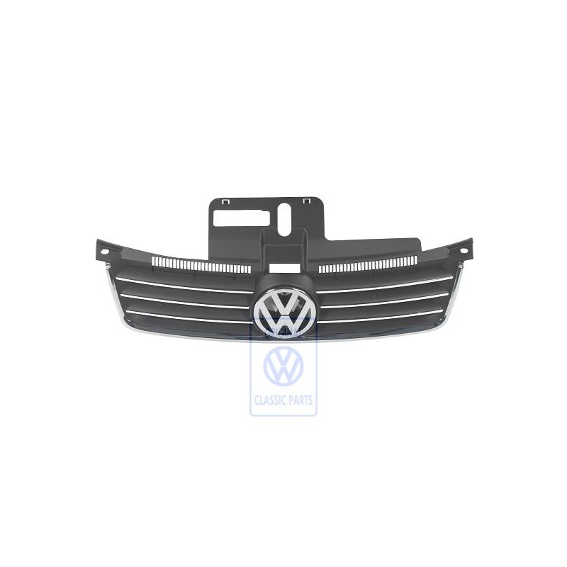 VW Original Grille De Calandre Avec Baguette Decorative Chromee - 6Q0853651D 3FZ