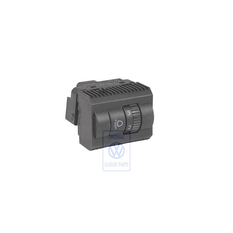 VW Original Interrupteur Pour Reglage De La Portee - 6Q0941333B 9B9
