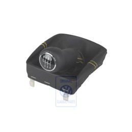 VW Original Pommeau Levier Vitesses Cuir Avec Gaine De Protect. 