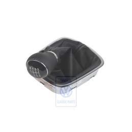 VW Original Pommeau Levier Vitesses Cuir Avec Gaine De Protect. 