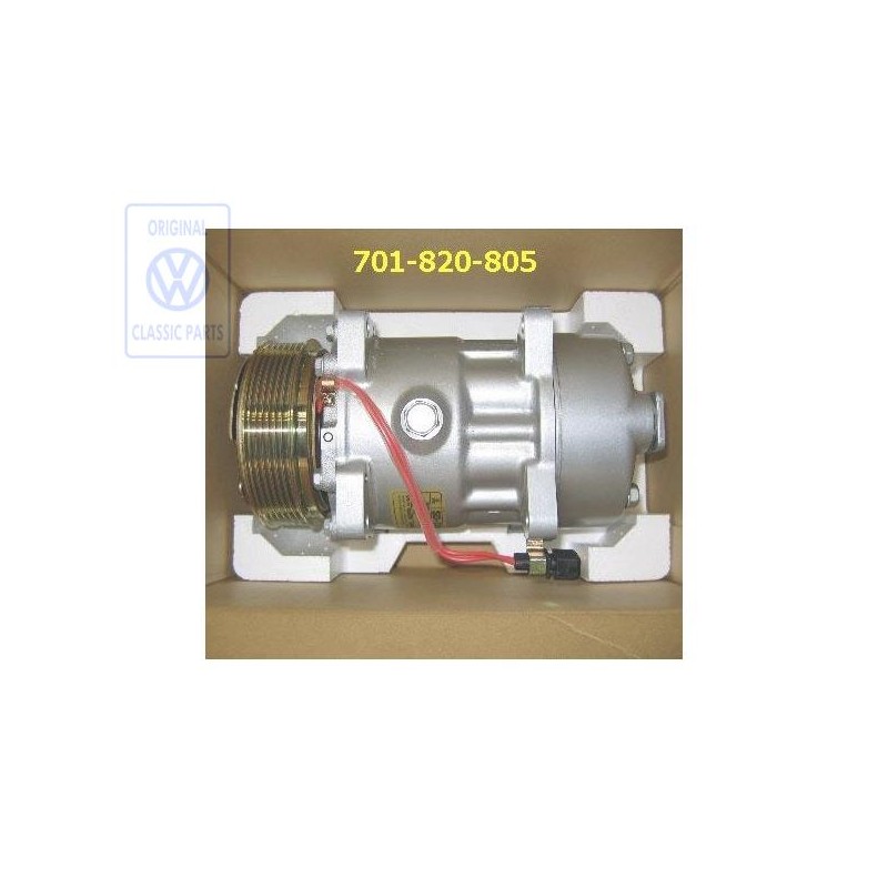 VW Original Compresseur De Climat. Avec Embrayage Electromagnetique - 701820805