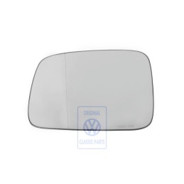 VW Original Miroir Aspherique - Grand Angle Avec Plaque-Support - 701857521P