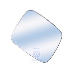 VW Original Miroir (Convexe) Avec Plaque-Support - 701857522H