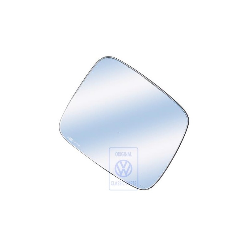 VW Original Miroir (Convexe) Avec Plaque-Support - 701857522H