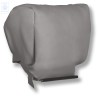 VW Original Garniture P. Appuie-Tete (Similicuir) Gris Flanelle - 701881921B 7EJ