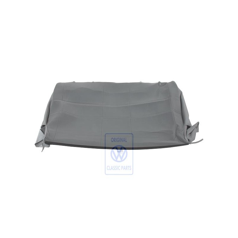VW Original Garniture De Dossier (Tissu/Similicuir) Gris Fonce - 703883455ATEEN