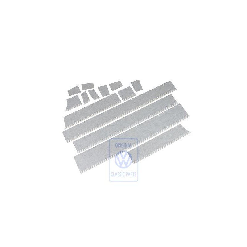 VW Original 1 Jeu De Bandes Decoratives Pour Ligne De Ceinture - 703898524 N7P