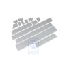 VW Original 1 Jeu De Bandes Decoratives Pour Ligne De Ceinture - 703898524 N7P