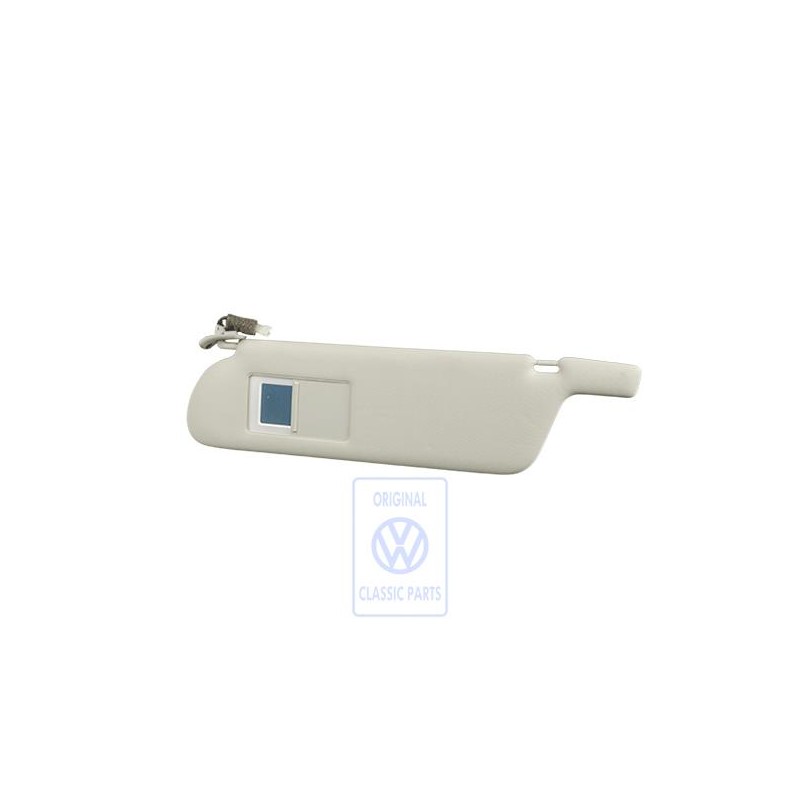 VW Original Pare-Soleil Avec Miroir Courtoisie Eclaire - 705857551S X14