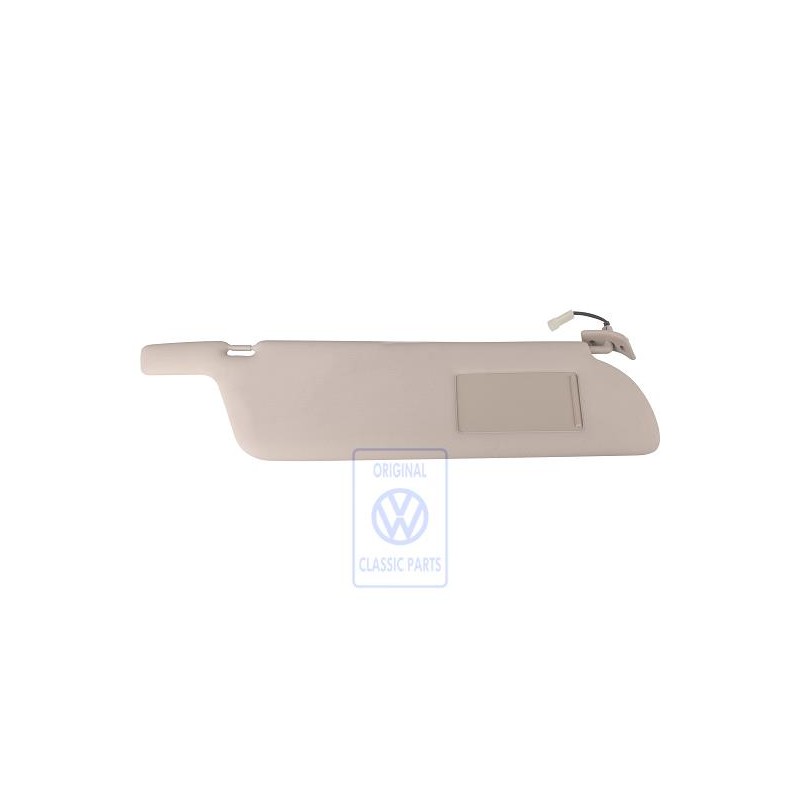 VW Original Pare-Soleil Avec Miroir Courtoisie Eclaire - 705857552ABT17
