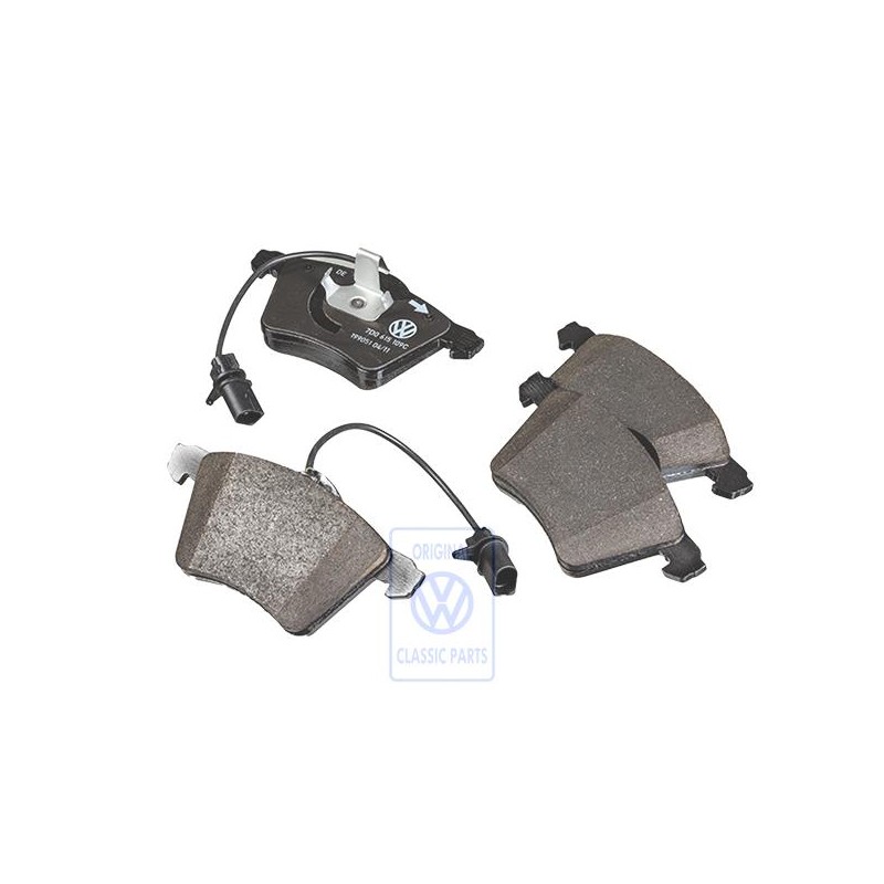VW Original 3 Serie Plaquettes De Frein Avec Indicateur - 7D0698151A