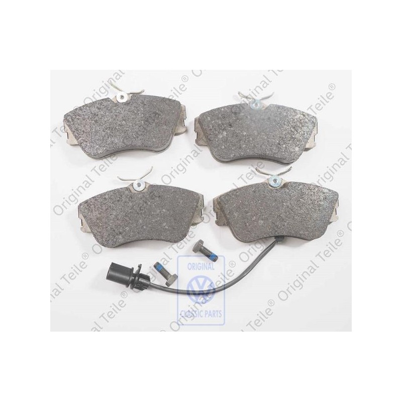 VW Original 4 Serie Plaquettes De Frein Avec Indicateur - 7D0698151G