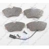 VW Original 4 Serie Plaquettes De Frein Avec Indicateur - 7D0698151G