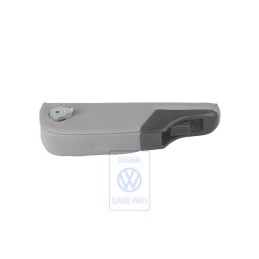 VW Original Accoudoir Cuir/Similicuir Gris Flanelle Graine - 7D0881081ACLBN
