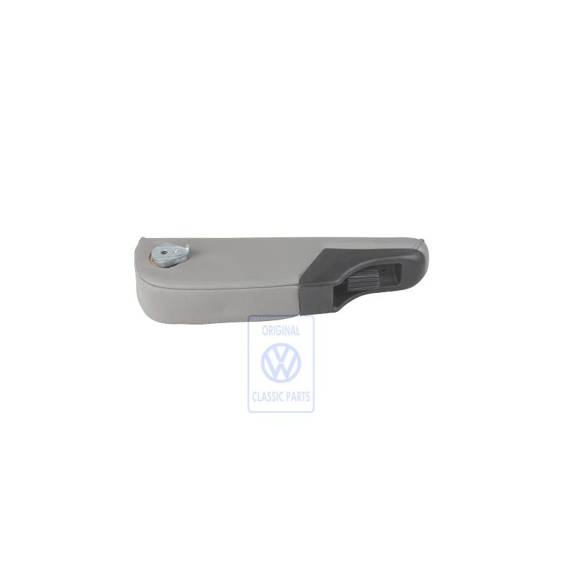 VW Original Accoudoir Cuir/Similicuir Gris Flanelle Graine - 7D0881081ACLBN