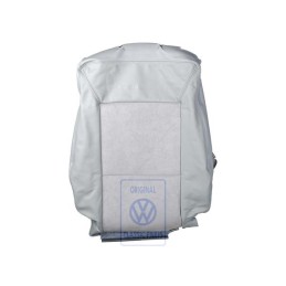VW Original Garniture De Dossier Cuir/Similicuir Gris Flanelle - 7D0883455BJRPW