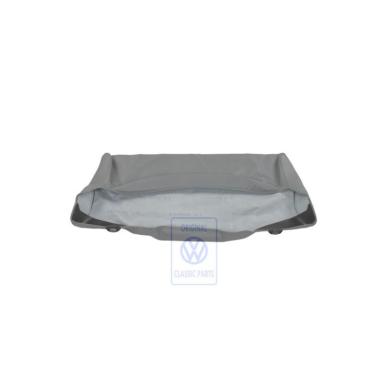 VW Original Garniture De Dossier Cuir/Similicuir Gris Flanelle - 7D0885805AGRPW
