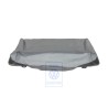 VW Original Garniture De Dossier Cuir/Similicuir Gris Flanelle - 7D0885805AGRPW