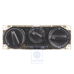 VW Original Regulation Ventilation Et Chauffage Noir Satine - 7D1819045M 01C