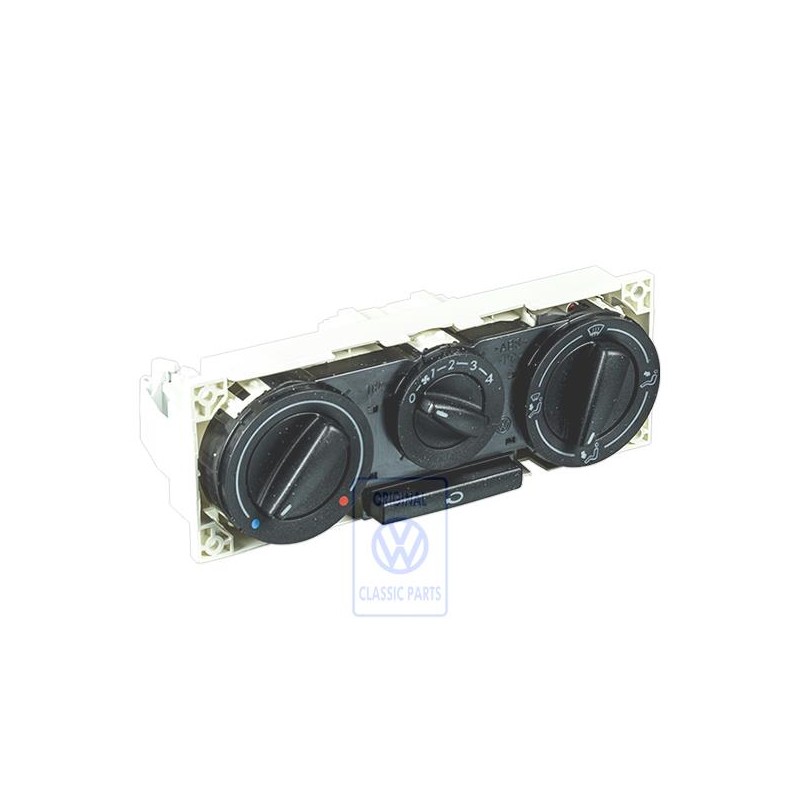VW Original Regulation Ventilation Et Chauffage Noir Satine - 7D1819045N 01C