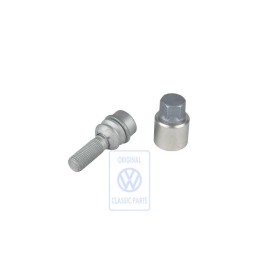 VW Original Boulon De Roue, Anti-Vol, Avec Adaptateur Cle-Code - 7L0698139A 784