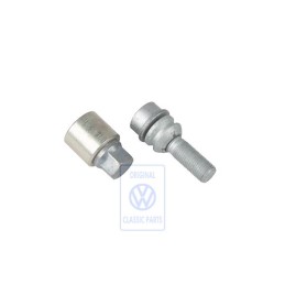 VW Original Boulon De Roue, Anti-Vol, Avec Adaptateur Cle-Code - 7L0698139A 800