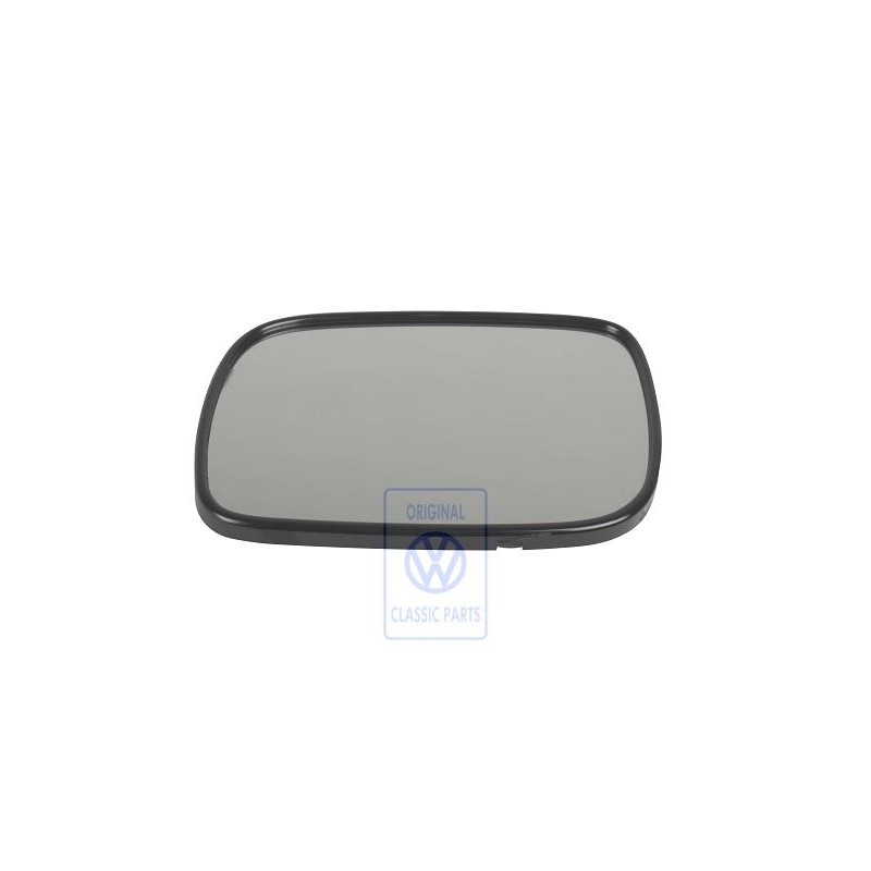 VW Original Miroir Plan Avec Plaque-Support Position Nuit Autom. 