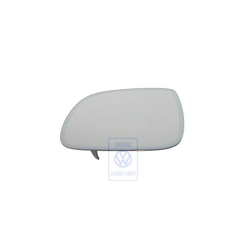 VW Original Miroir Retroviseur Convex Avec Plaque De Support - 7L6857521P