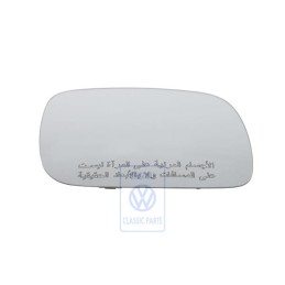 VW Original Miroir (Convexe) Avec Plaque-Support - 7L6857522B