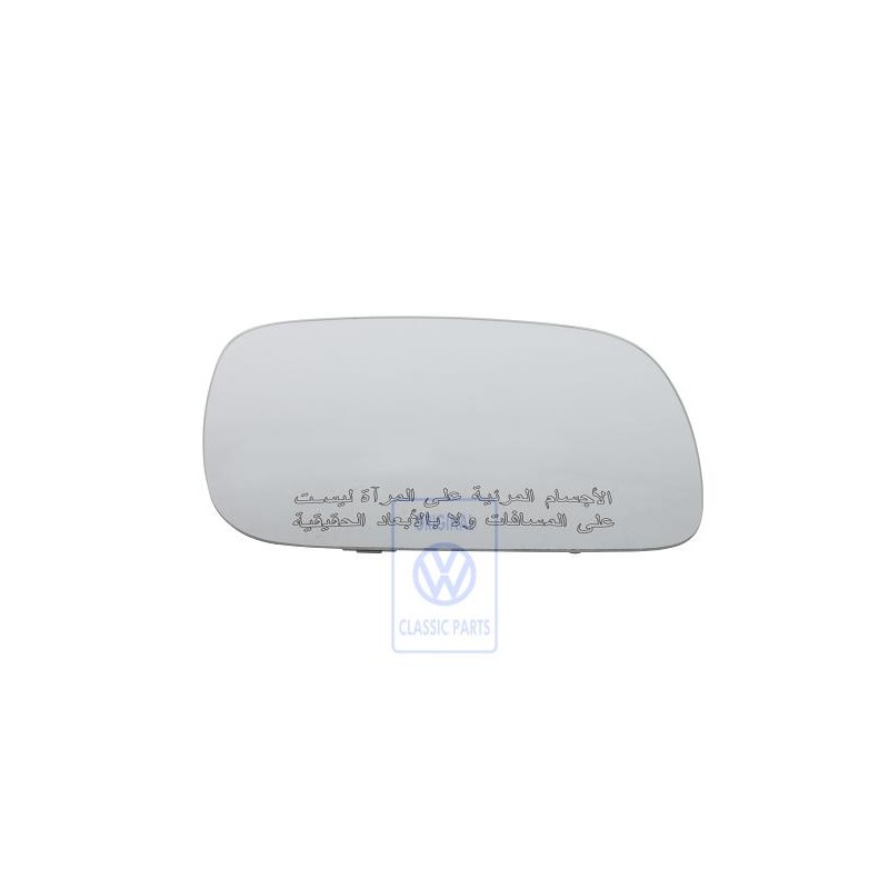 VW Original Miroir (Convexe) Avec Plaque-Support - 7L6857522B