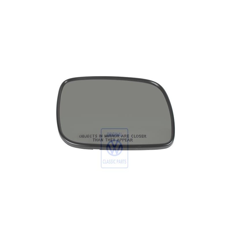 VW Original Miroir Retroviseur Convex Avec Plaque De Support - 7L6857522D