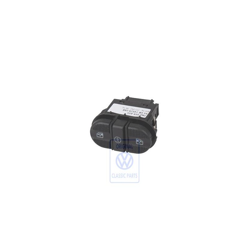 VW Original Commutateur P. Leve-Glace Electrique Noir Satine - 7M0959855 01C