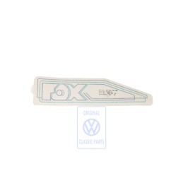 VW Original Bande Decorat. P. Panneau Lat. 