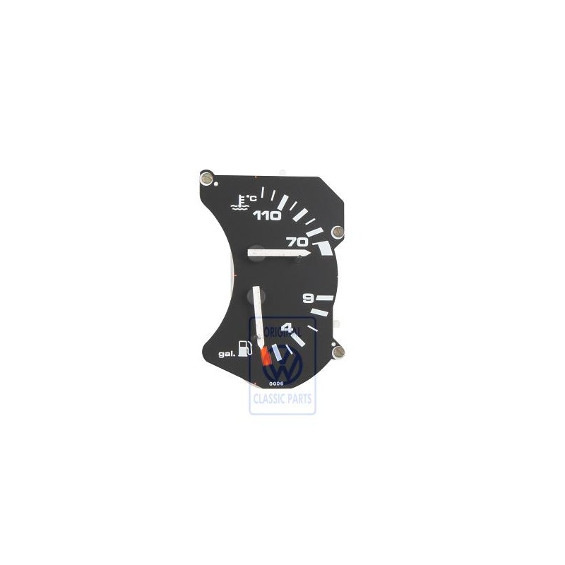 VW Original Niveau De Carburant Et Indic. De Temp. 