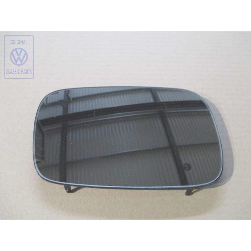 VW Original Miroir (Convexe) Avec Plaque-Support - 357857522A